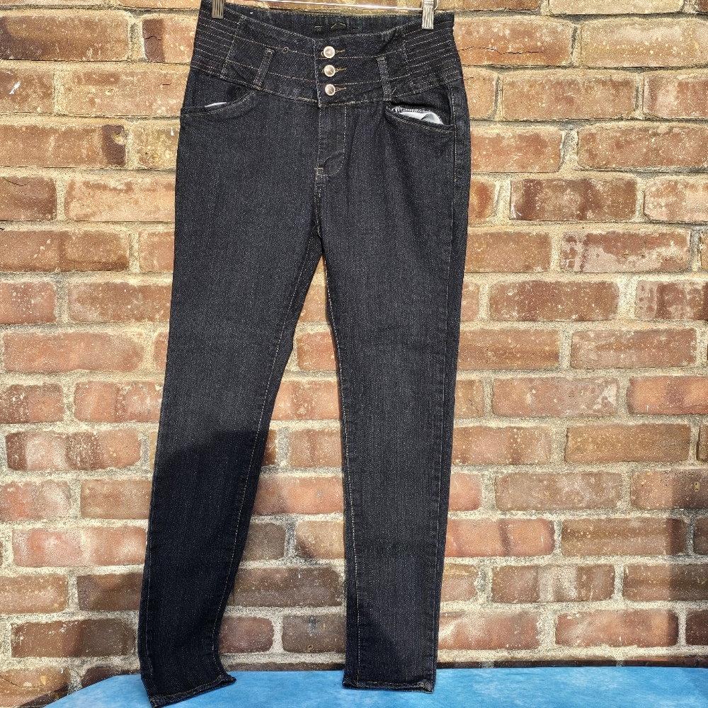 Vantage High Rise Dark Blue Denim Jeans Sz 30
